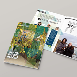 Cover and spread from the magazine.