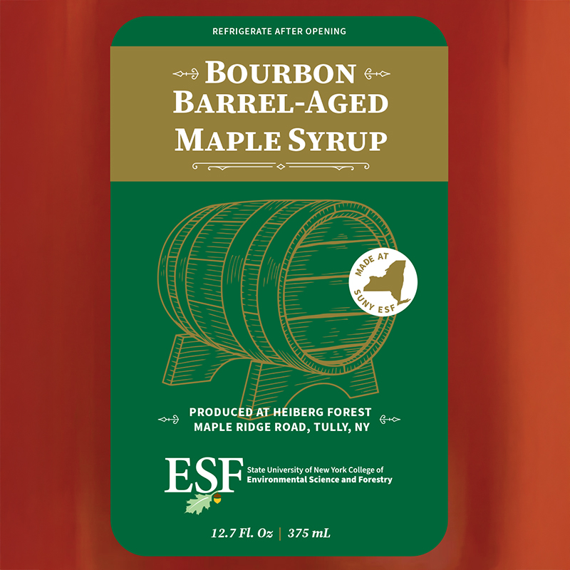 Bourbon Barrel-Aged Maple Syrup